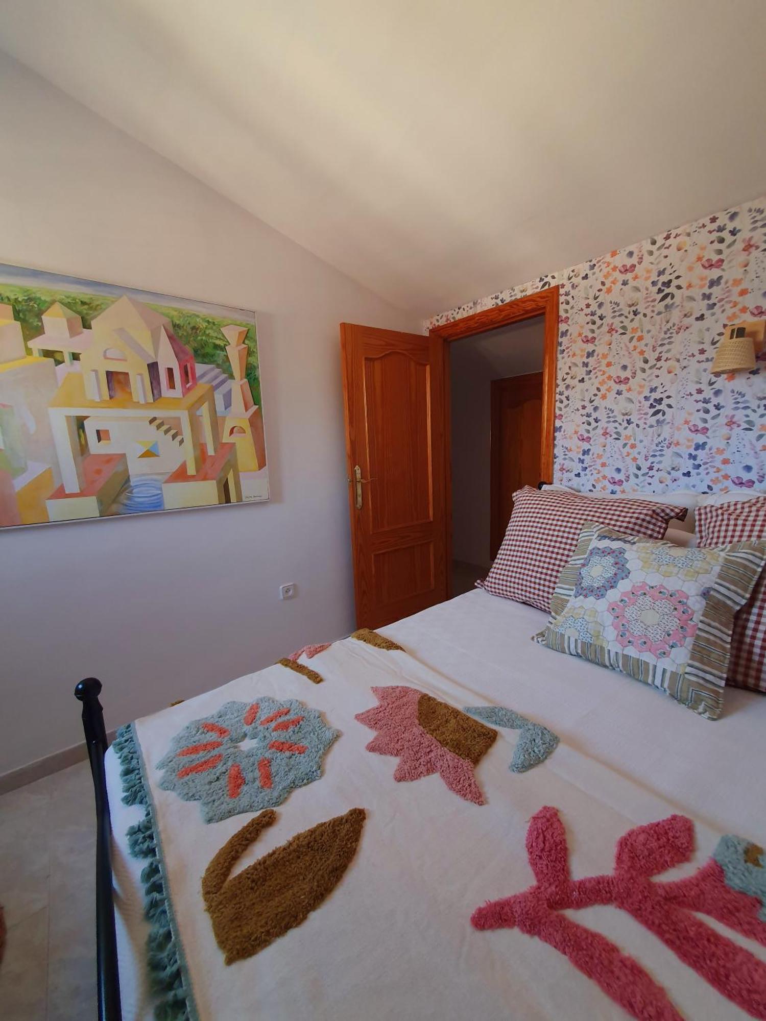 Atico Guadalest Rooftop Apartment With 360º Views And Art Exteriör bild